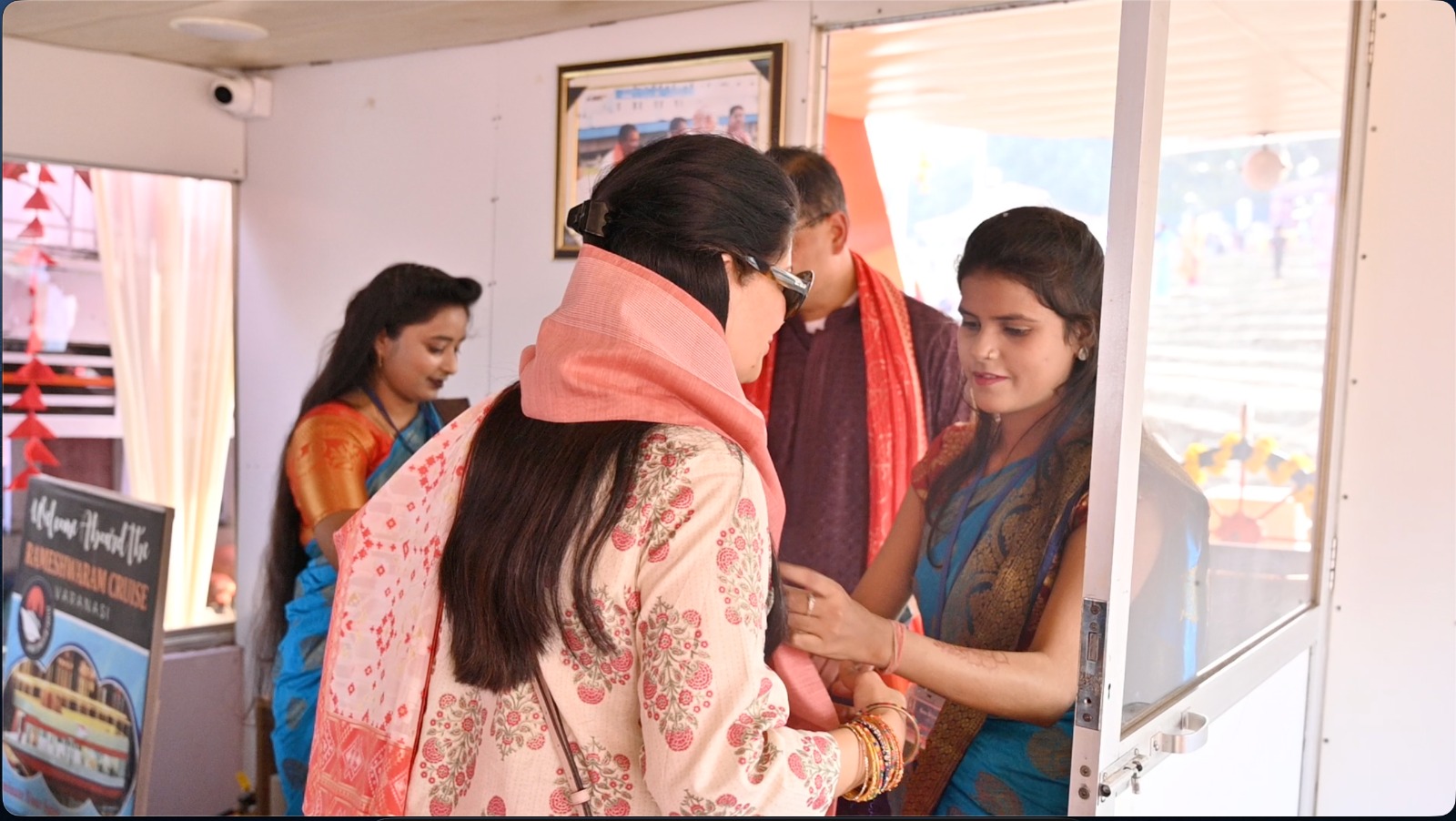 Luxury cruise on the Ganga at Varanasi